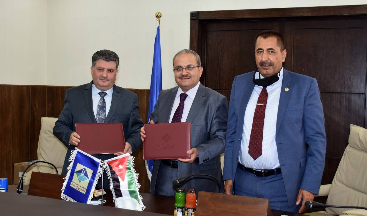 توقيع مذكرة تفاهم بين جامعة جدارا وجمعية عون الثقافية الوطنية