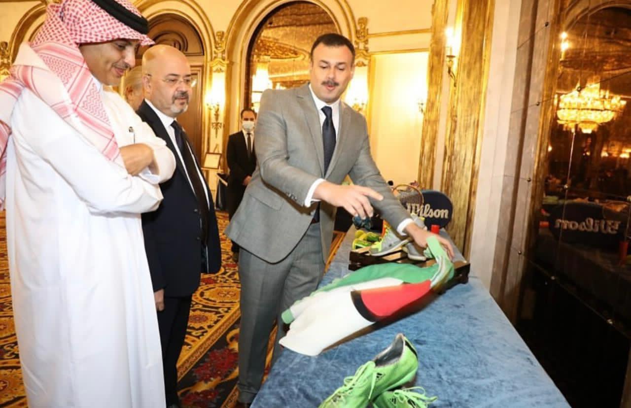 السفارة العراقية في الأردن تقيم حفل تأبين لاسطورة كرة القدم الراحل احمد راضي 