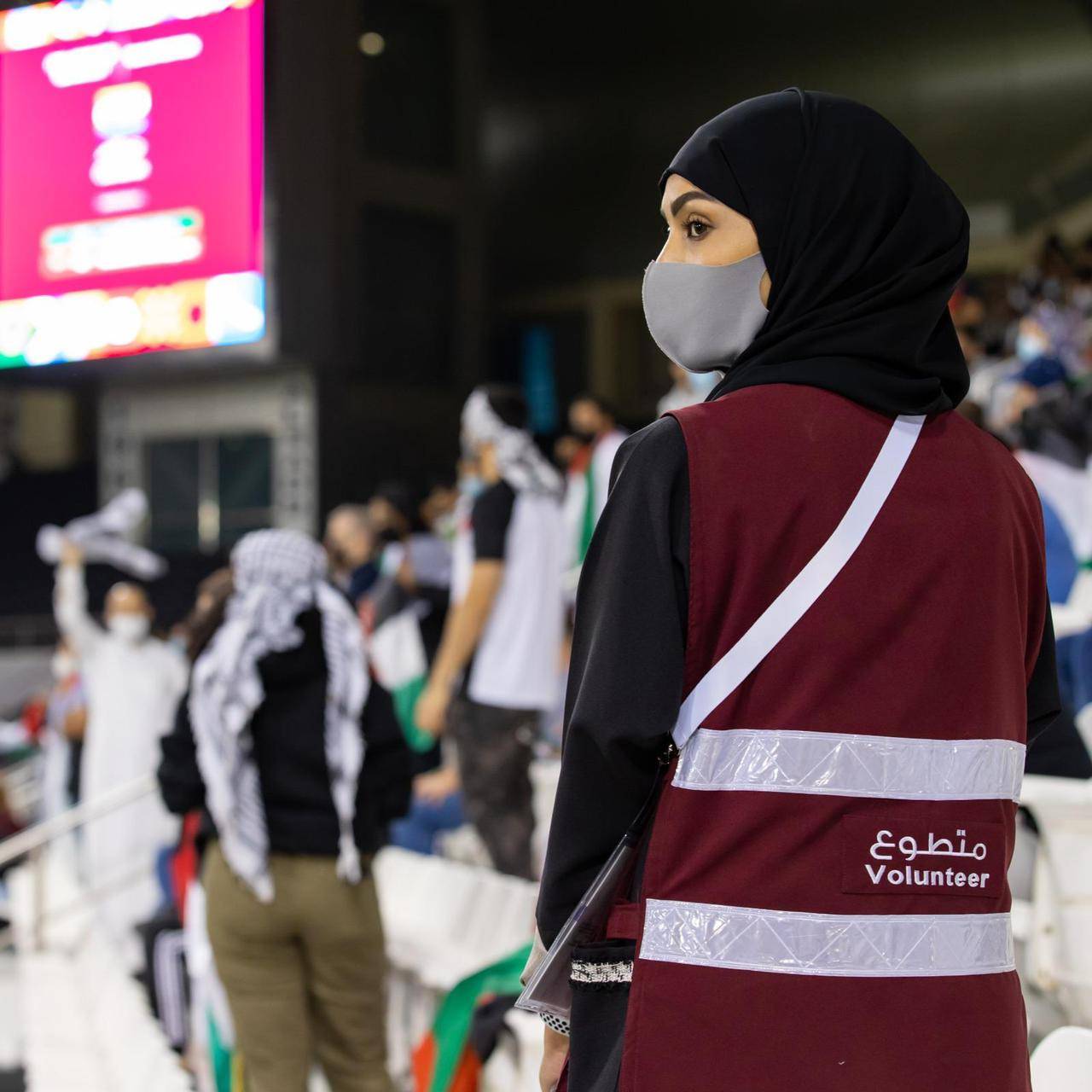 دور فاعل لفريق المتطوعين في نجاح استضافة قطر للتصفيات المؤهلة لكأس العرب 2021
