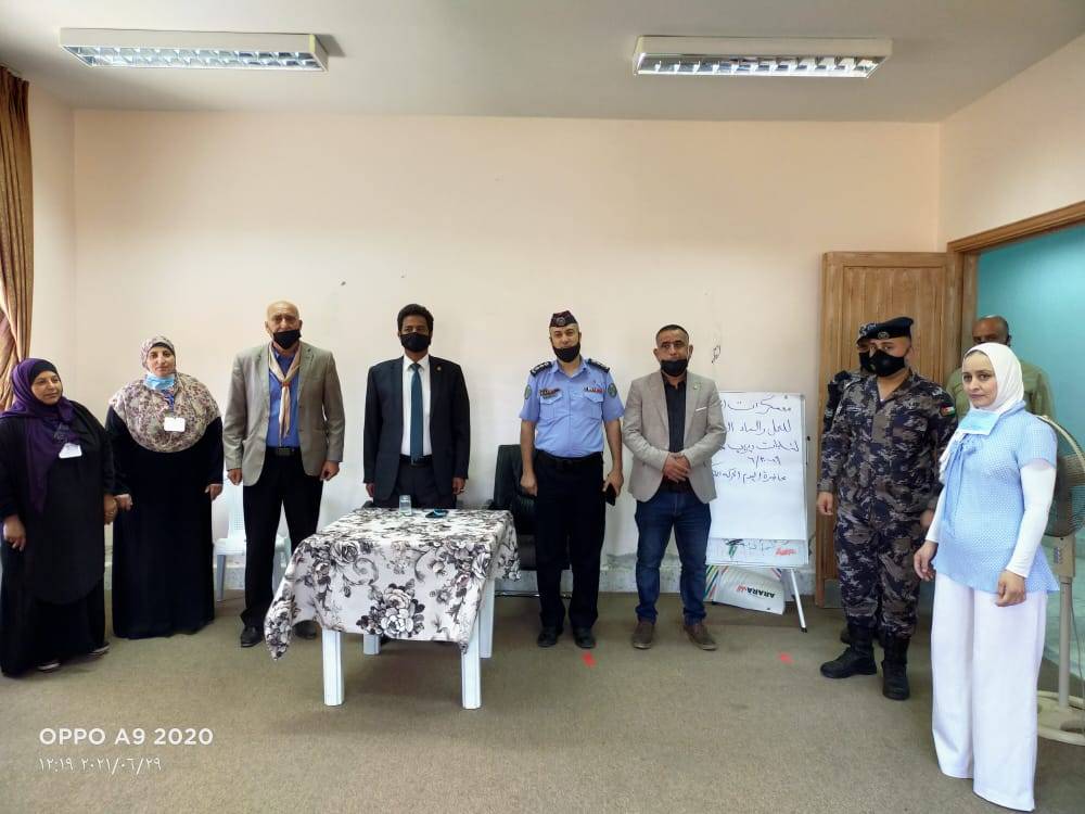 افتتاح معسكرات الحسين للعمل والبناء في مركز الشابات دير ابي سعيد