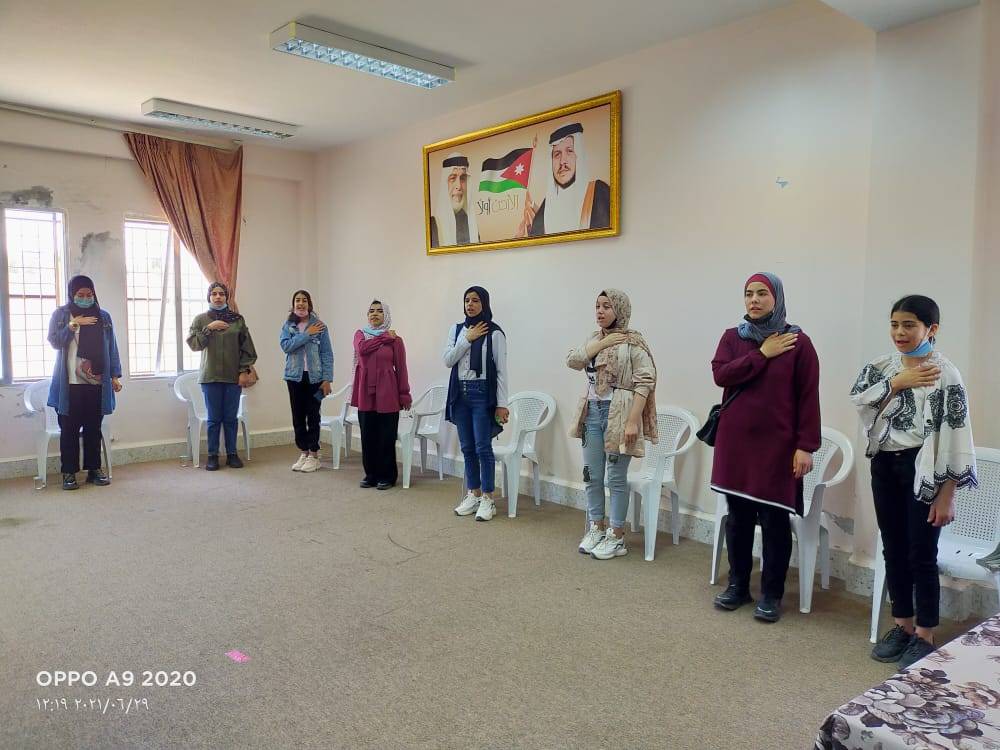 افتتاح معسكرات الحسين للعمل والبناء في مركز الشابات دير ابي سعيد