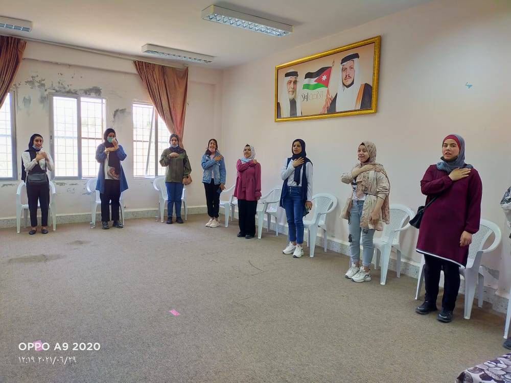 افتتاح معسكرات الحسين للعمل والبناء في مركز الشابات دير ابي سعيد