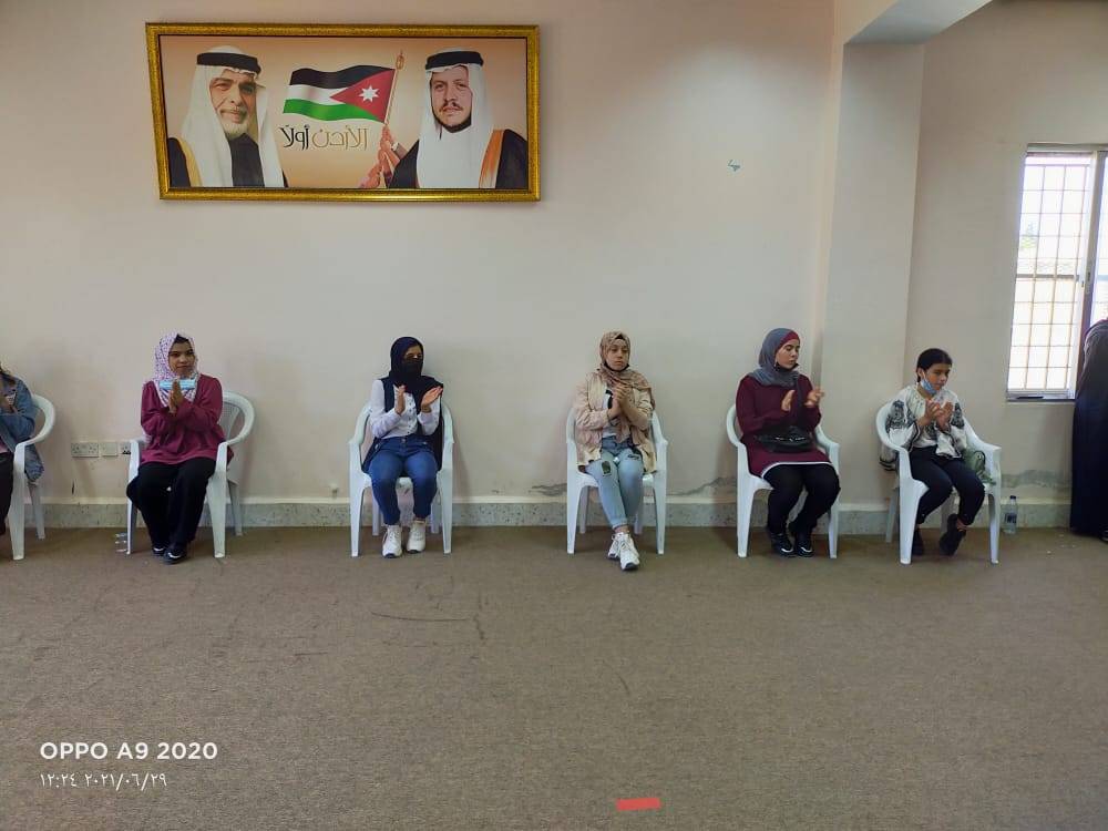 افتتاح معسكرات الحسين للعمل والبناء في مركز الشابات دير ابي سعيد