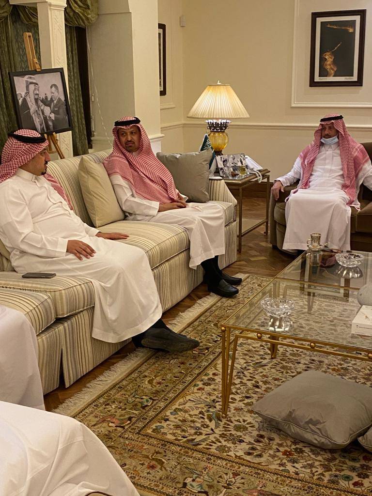 السفير السعودي لدى الأردن يلتقي وفدين من وزارة الرياضة السعودية ومركز الملك سلمان للإغاثة والأعمال الإنسانية  