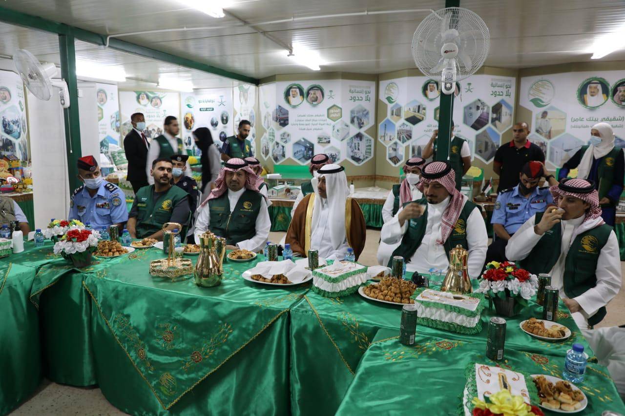 اختتام فعاليات الحملة التطوعية الخامسة لمركز الملك سلمان للإغاثة في مخيم الزعتري للاجئين السوريين 