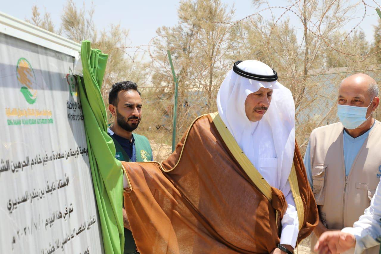 اختتام فعاليات الحملة التطوعية الخامسة لمركز الملك سلمان للإغاثة في مخيم الزعتري للاجئين السوريين 