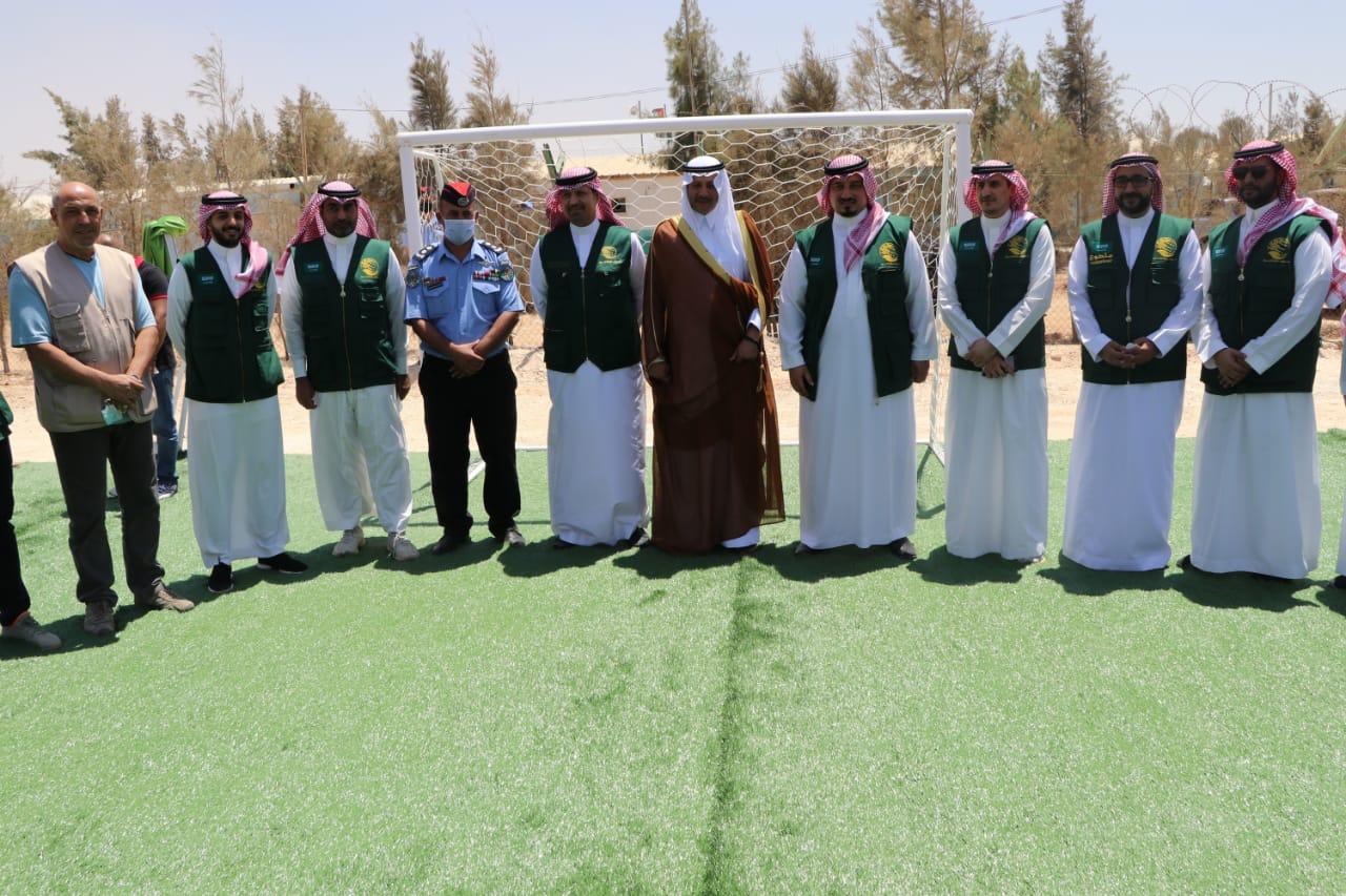 اختتام فعاليات الحملة التطوعية الخامسة لمركز الملك سلمان للإغاثة في مخيم الزعتري للاجئين السوريين 