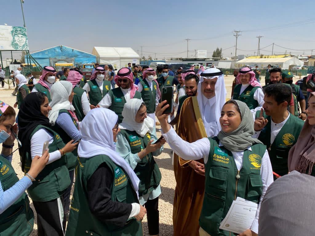 اختتام فعاليات الحملة التطوعية الخامسة لمركز الملك سلمان للإغاثة في مخيم الزعتري للاجئين السوريين 