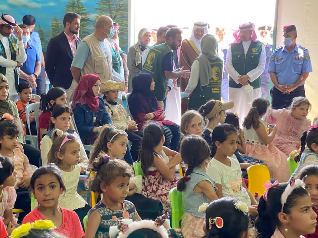 اختتام فعاليات الحملة التطوعية الخامسة لمركز الملك سلمان للإغاثة في مخيم الزعتري للاجئين السوريين 