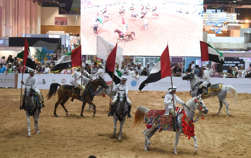 قفزة نوعية تشهدها فعاليات الخيل في معرض أبوظبي الدولي للصيد والفروسية 