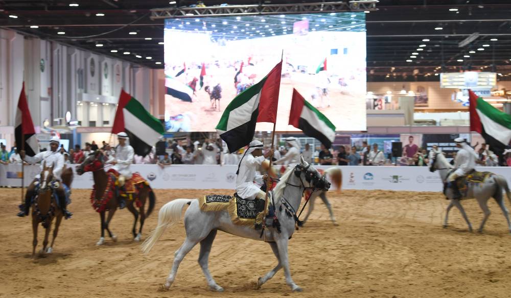 قفزة نوعية تشهدها فعاليات الخيل في معرض أبوظبي الدولي للصيد والفروسية 