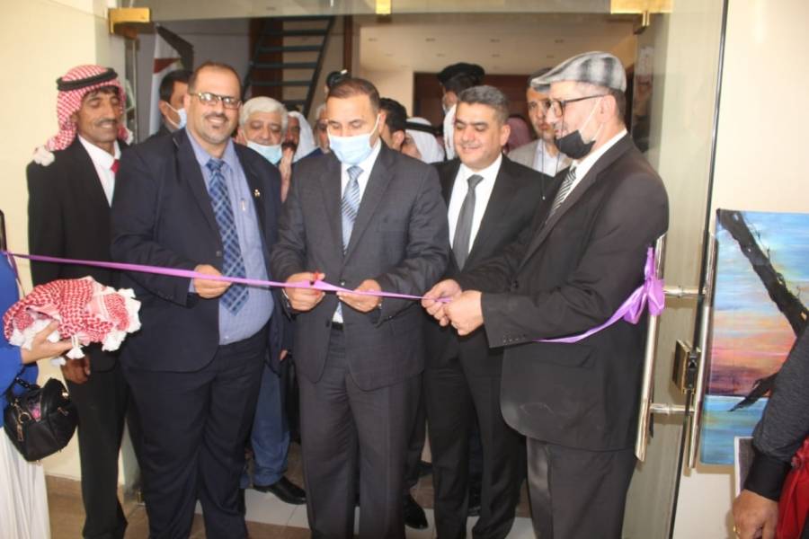 محافظ جرش يفتتح معرض القيصر الفني السابع عشر