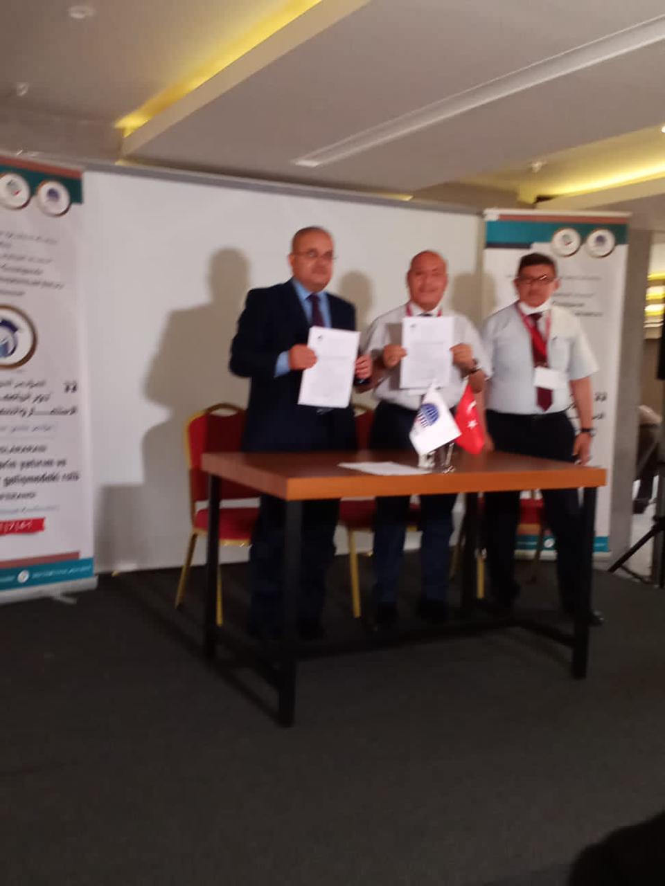 حزمة إتفاقيات لجامعة جدارا  على هامش المؤتمر الدولي دور الجامعات في الاستثمار والتنمية المستدامة  في تركيا