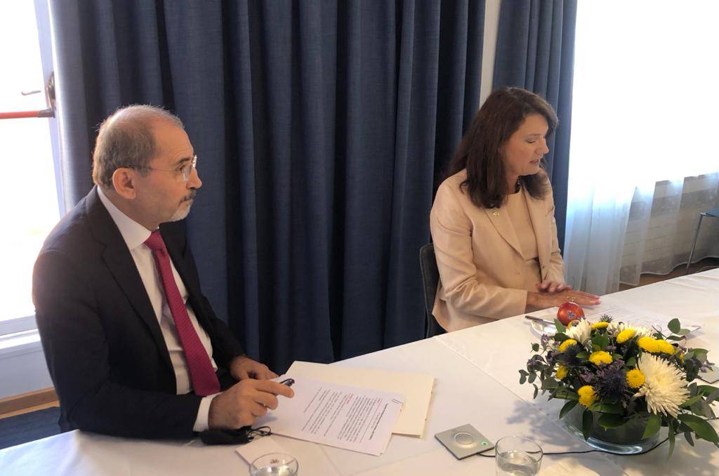 الأردن والسويد يبحثان توفير الدعم المستدام لأونروا