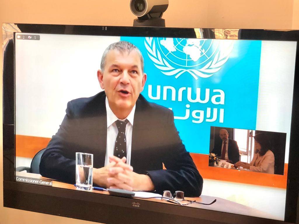 الأردن والسويد يبحثان توفير الدعم المستدام لأونروا