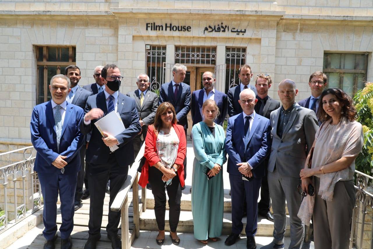  العايد يوقع اتفاقية الإنتاج المرئي والمسموع بين الأردن والمجتمع الفلمندي