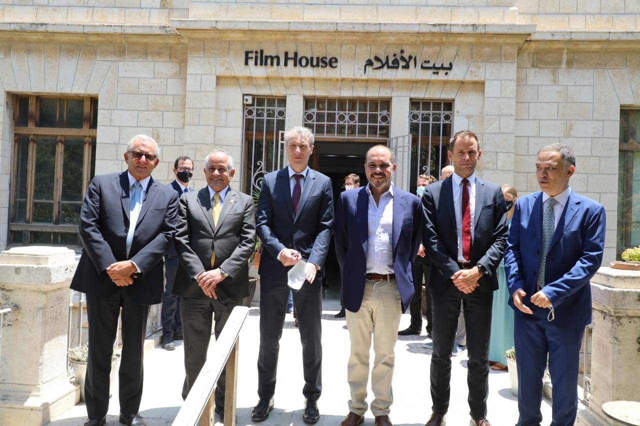  العايد يوقع اتفاقية الإنتاج المرئي والمسموع بين الأردن والمجتمع الفلمندي