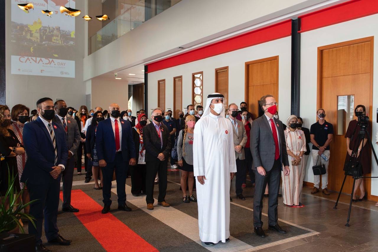 الجامعة الكندية دبي تحتفل باليوم الوطني لدولة كندا في حرمها الجامعي الجديد في دبي