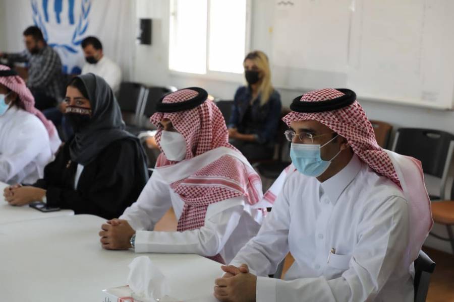 الصندوق السعودي للتنمية والمفوضية السامية لشؤون اللاجئين يدشنان مشروع تطوير شبكة كهرباء مخيم الأزرق للاجئين السوريين في الأردن