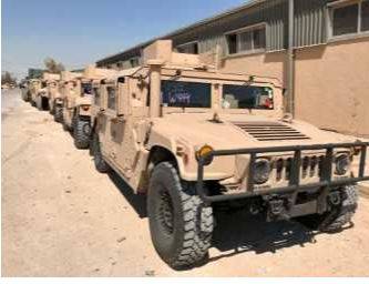 القوات المسلحة تتسلم دفعة جديدة من الآليات العسكرية عبر ميناء العقبة