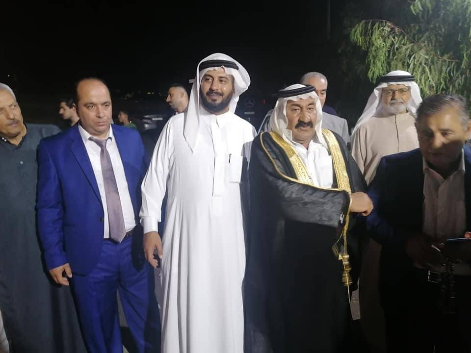 الشيخ حمزة القيسي ابوسامر  يولم بمناسبة المنزل الجديد