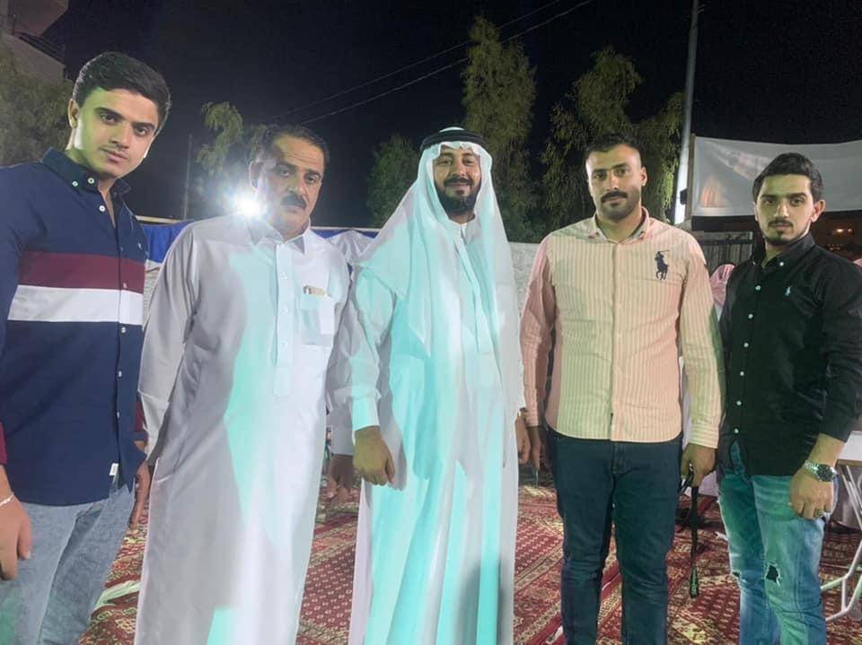 الشيخ حمزة القيسي ابوسامر  يولم بمناسبة المنزل الجديد