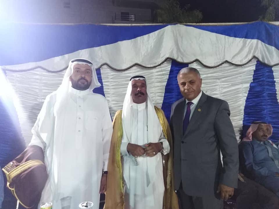 الشيخ حمزة القيسي ابوسامر  يولم بمناسبة المنزل الجديد