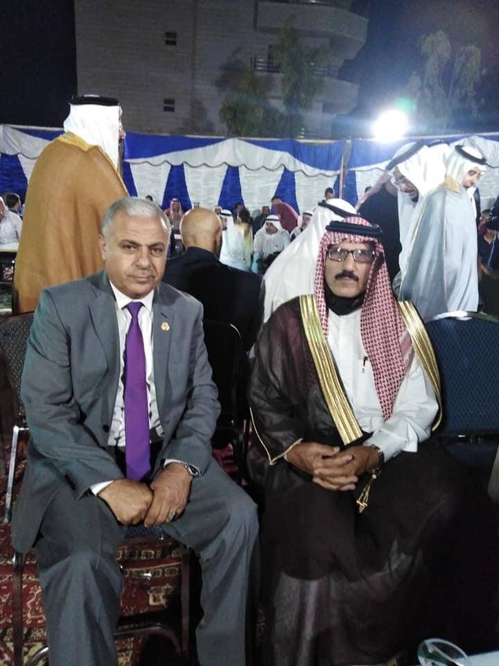 الشيخ حمزة القيسي ابوسامر  يولم بمناسبة المنزل الجديد