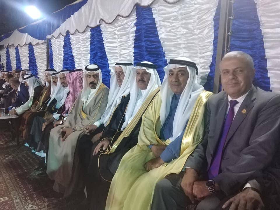 الشيخ حمزة القيسي ابوسامر  يولم بمناسبة المنزل الجديد