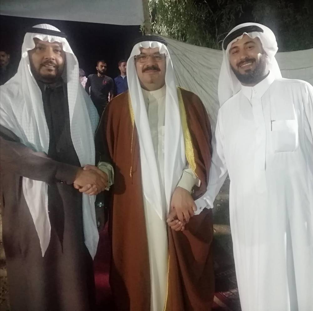 الشيخ حمزة القيسي ابوسامر  يولم بمناسبة المنزل الجديد