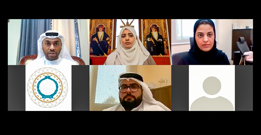 أیمن عثمان الباروت یجتمع مع معالي لیلى  النجار للتعریف بأعمال البرلمان والتحضیرات للجلسة الثانیة