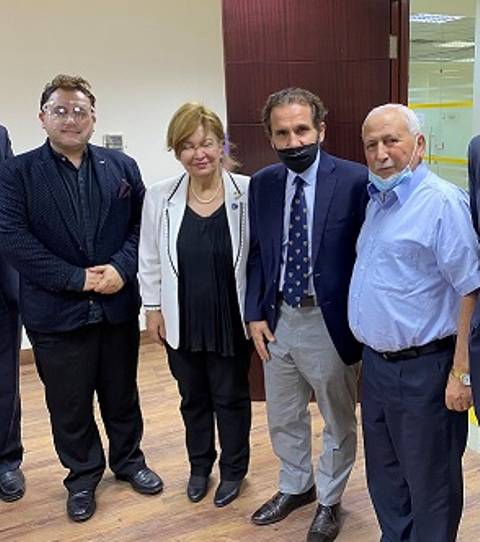 بحضور صاحب السمو الملكي الأمير مرعد ... مشاركة د. قموه من عمان الأهلية بحفل الهيئة الكورية للتنمية