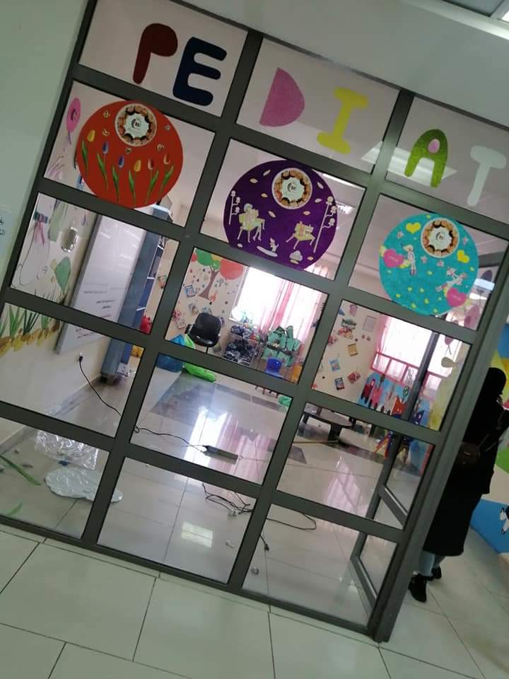 مبادرة بسمة ملاك تنفذ مبادرة تطوعية في مستشفى الزرقاء الجديد .. صور 