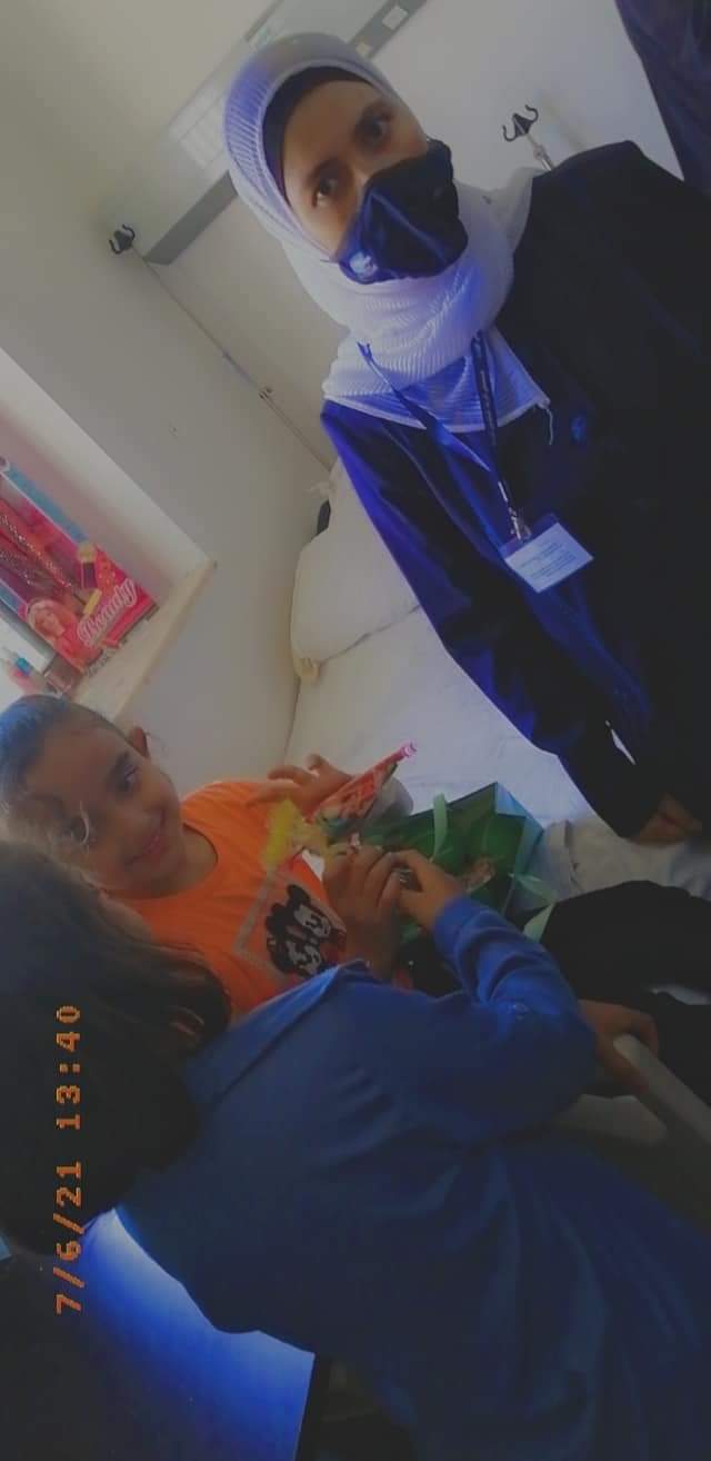 مبادرة بسمة ملاك تنفذ مبادرة تطوعية في مستشفى الزرقاء الجديد .. صور 