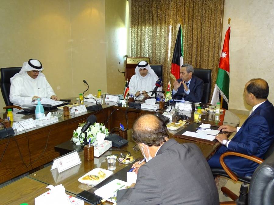 أبو قديس يلتقي السفير الكويتي في عمان بحضور عدد من رؤساء الجامعات الأردنية