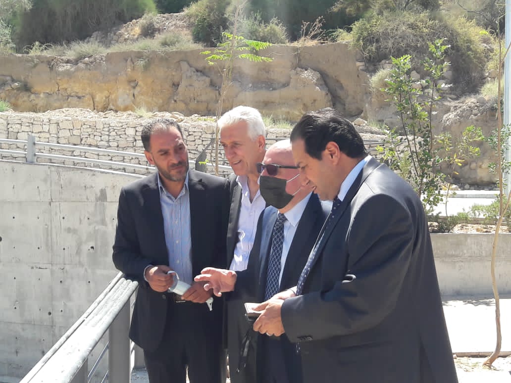 وزير الأشغال يجري جولة ميدانية تفقدية لعدد من المشاريع في البترا ووادي موسى 