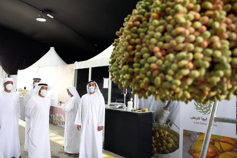 انطلاق مهرجان ليوا للرطب في مدينة ليوا بالظفرة بدون زوار