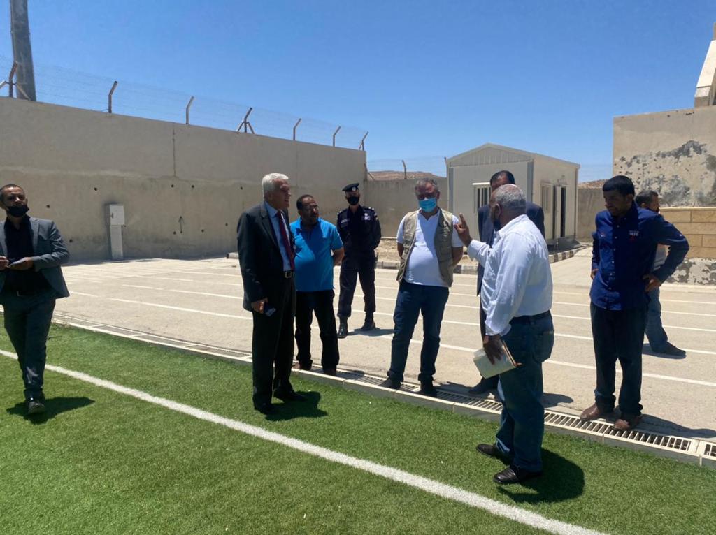 وزير الشباب في جولة تفقدية لإقليم البترا ولواء الشوبك 