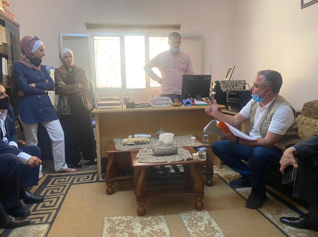 وزير الشباب في جولة تفقدية لإقليم البترا ولواء الشوبك 