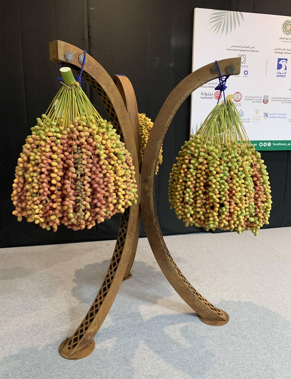 106 كلغ وزن أكبر عذج في مهرجان ليوا للرطب بدورته 17
