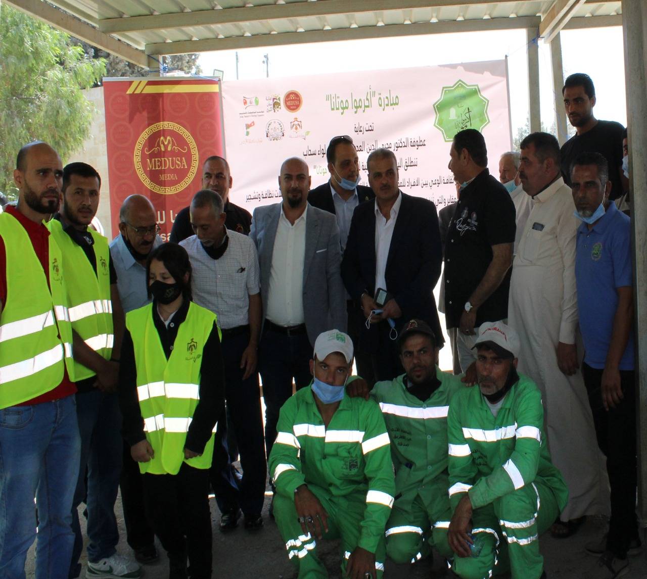 انطلاق فعاليات مبادرة اكرموا موتانا في مقبرة سحاب الاسلامية 