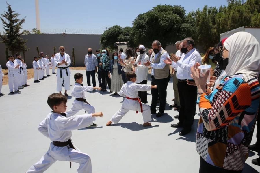 رئيس لجنة أمانة عمان يفتتح اربع حدائق عامة في العاصمة