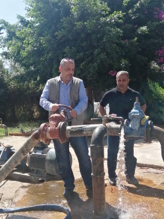 امين عام سلطة المياه يدشن بئر الصبيحي وبئر دير علا لتعزيز التزويد المائي في مناطق محافظة البلقاء