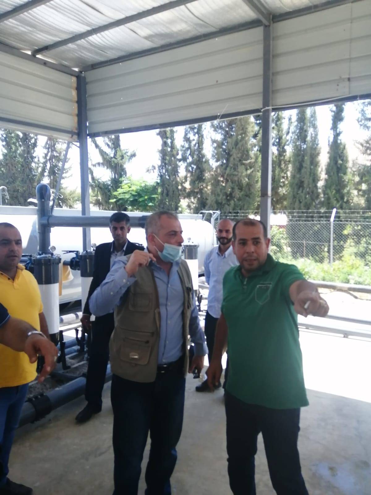 امين عام سلطة المياه يدشن بئر الصبيحي وبئر دير علا لتعزيز التزويد المائي في مناطق محافظة البلقاء 