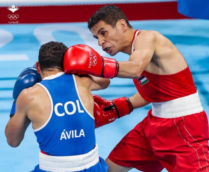 الملاكم الأردني الوادي يخسر في دور الـ ٣٢ ضمن دورة الألعاب الأولمبية