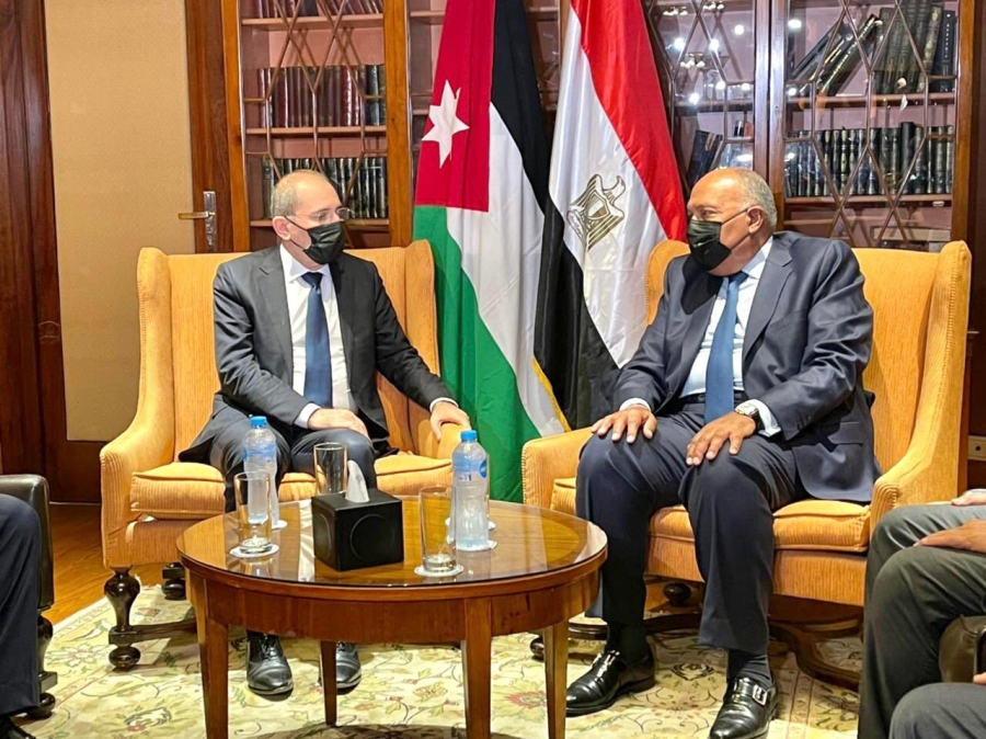 محادثات أردنية مصرية للحفاظ على التهدئة وإعادة إعمار غزة