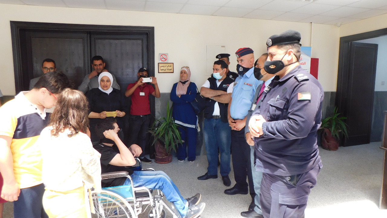مبادرة الهدب بالتعاون مع مركز أمن مأدبا تقيم رحلة ترفيهية لأطفال متلازمة داون 