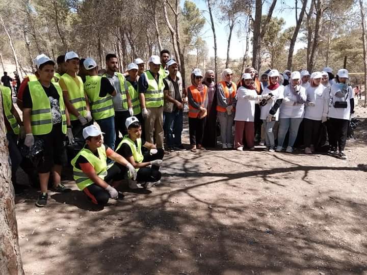 مديرية شباب محافظة الكرك تشارك في حملة النظافة الوطنية بهمتنا .. نحمي بيئتنا