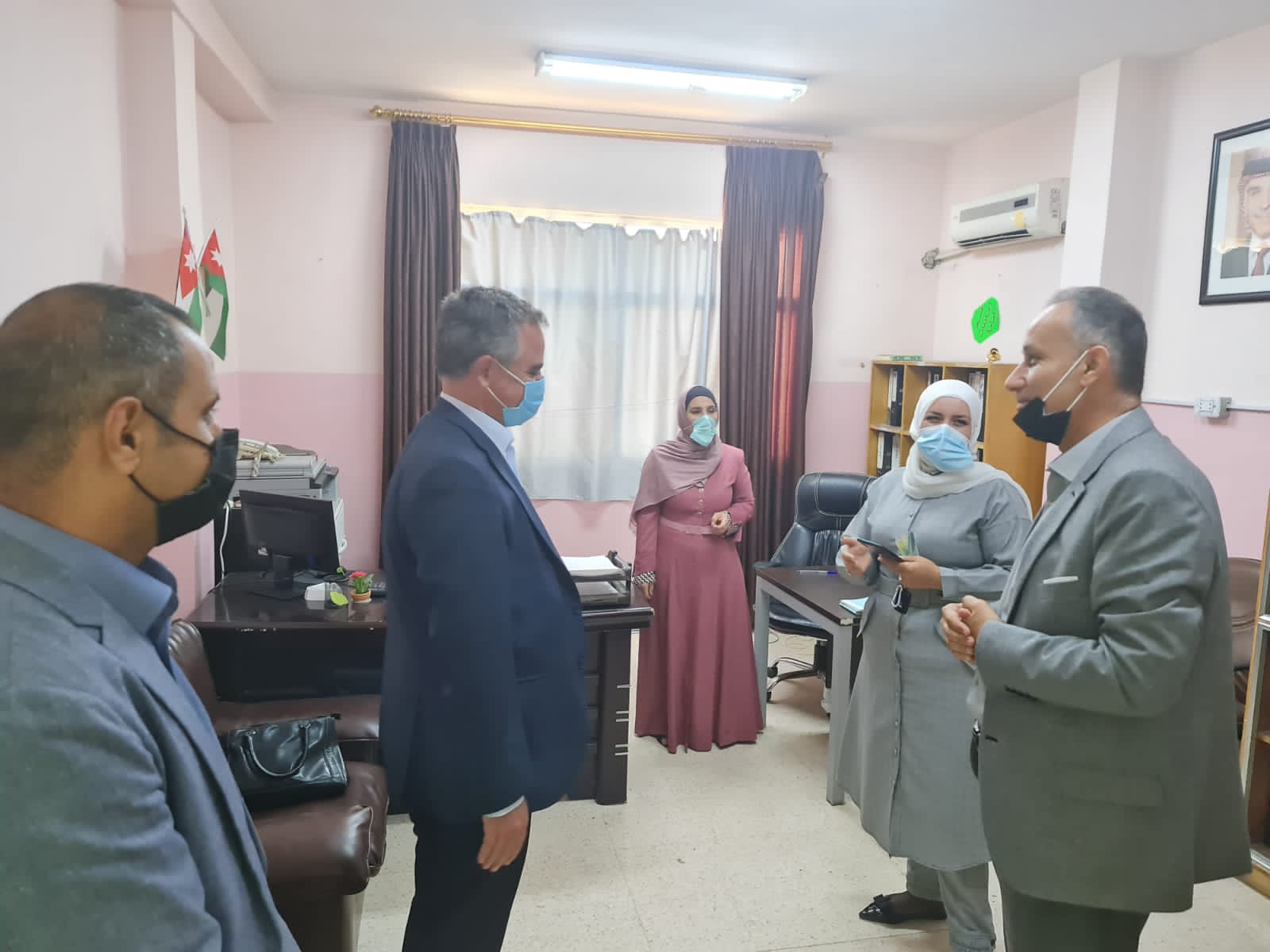 وزير الشباب في جولة تفقدية لمديرية شباب المفرق