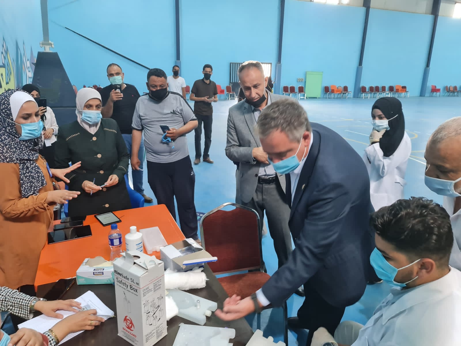 وزير الشباب في جولة تفقدية لمديرية شباب المفرق